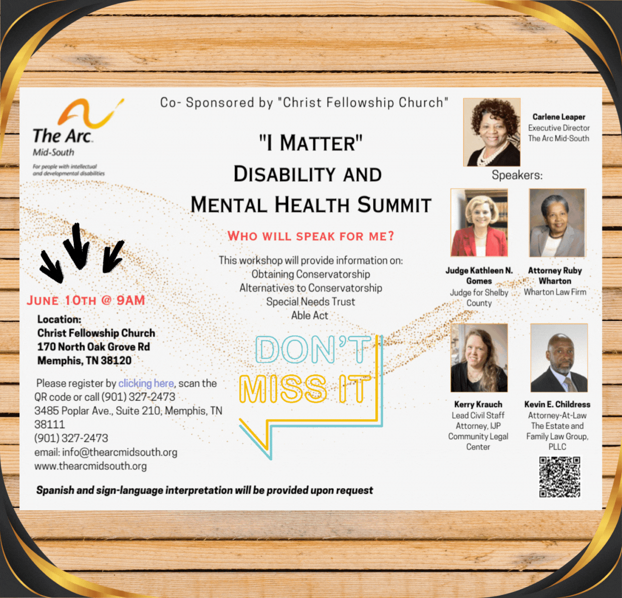 I Matter Disability Summit__Summer